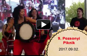 Mint évek óta minden Pozsonyi Piknik rendezvényen, most is ott voltak a Taiko Hungary dobosai a nagyszínpadon