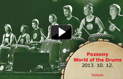 A Taiko Hungary koncertje Pozsonyban: "World of the Drums 2013"