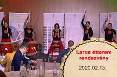 2020-02-13 Larus étterem rendezvény
