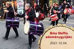 2021-12-04 Bike Maffia adománygyűjtés