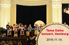 2016-11-18 Tama Daiko koncert, Hamburg