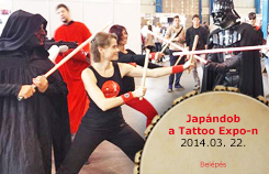 2014-03-22 Japándob a Tattoo Expo-n