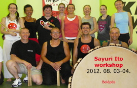 2012-08-04 Sayuri Ito workshop Budapesten